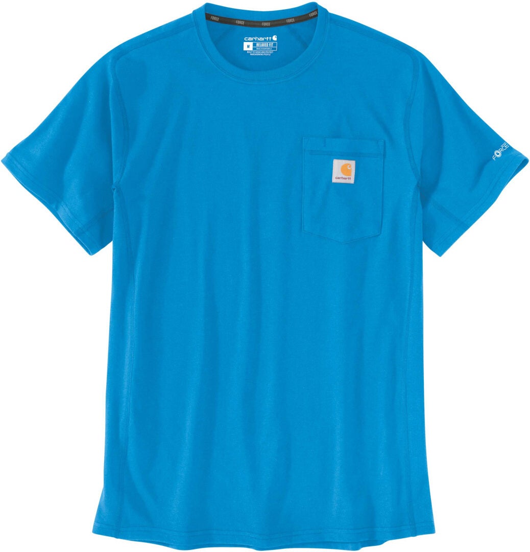 Carhartt Force Relaxed Fit Midweight Pocket Triko Indigo M Obrázek 1