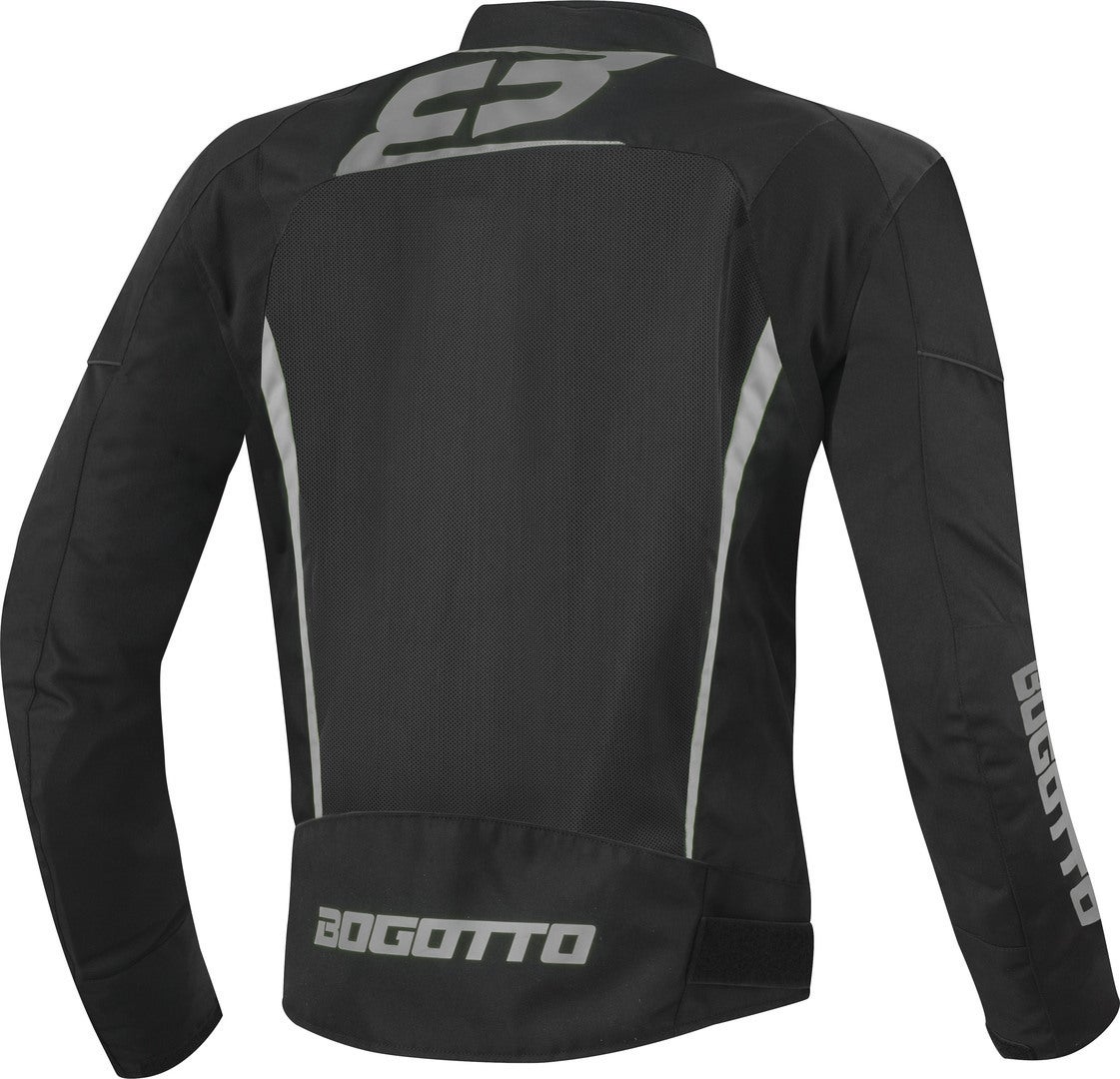 Bogotto Blaze-Air Motorcycle Textile Jacket black/grey S Figure 2