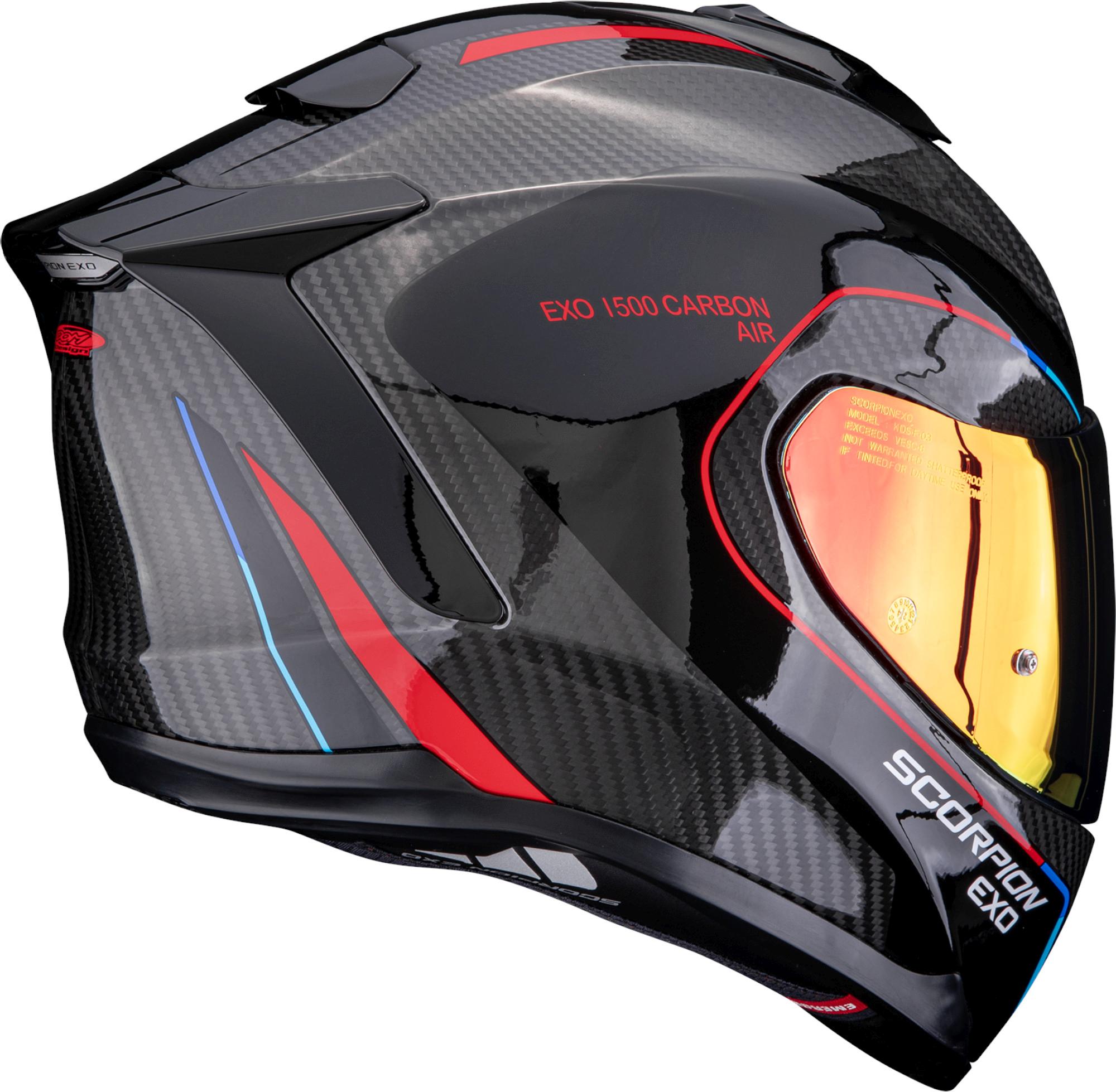 Scorpion Exo-1500 Carbon Air Mundi Cască integrală Negru/Roșu M (57/58) Figura 3