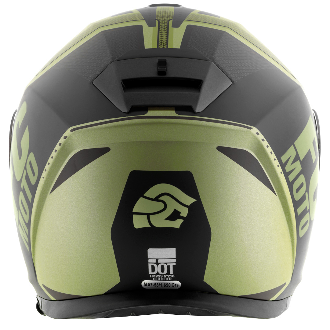 FC-Moto Novo Circuit Hjälm grön/svart S (55/56) Figur 5