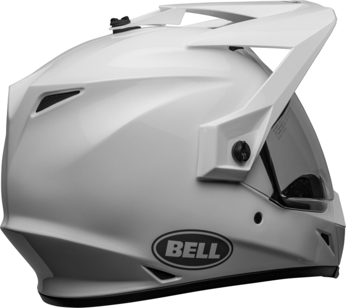 Bell MX-9 Adventure MIPS Solid Motocross Helm weiß XL (61/62) Abbildung 5