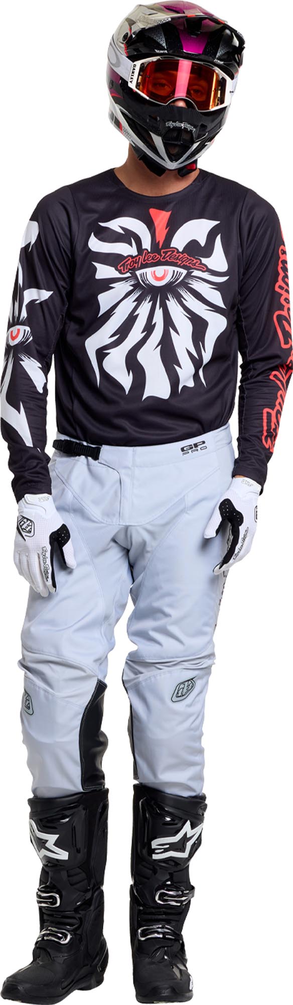 Troy Lee Designs GP Pro Mono Spodnie motocrossowe Tytan 30 Rysunek 11