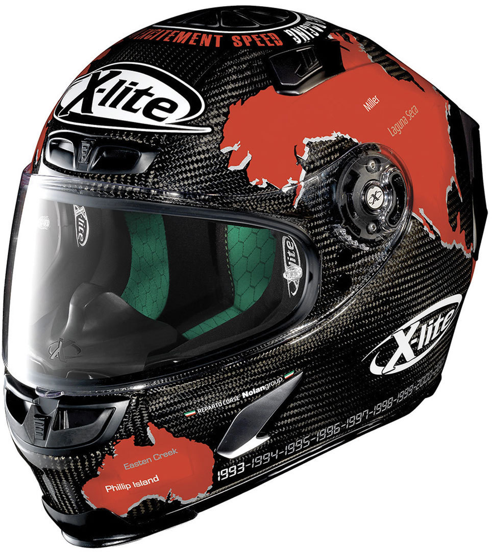 X-Lite X-803 Ultra Carbon Checa Capacete Artigo principal Figura 1