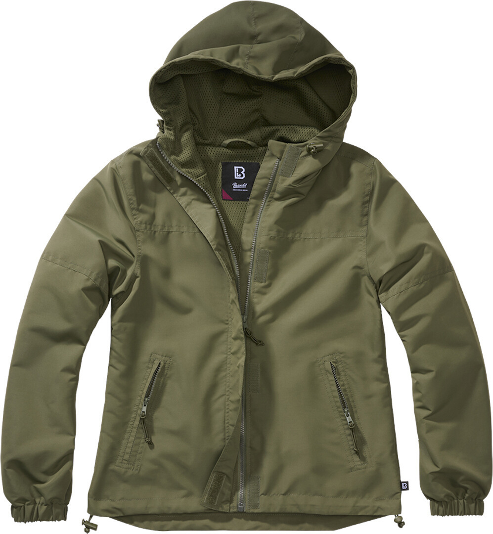 Brandit Summer Windbreaker Giacca da donna oliva M Figura 1