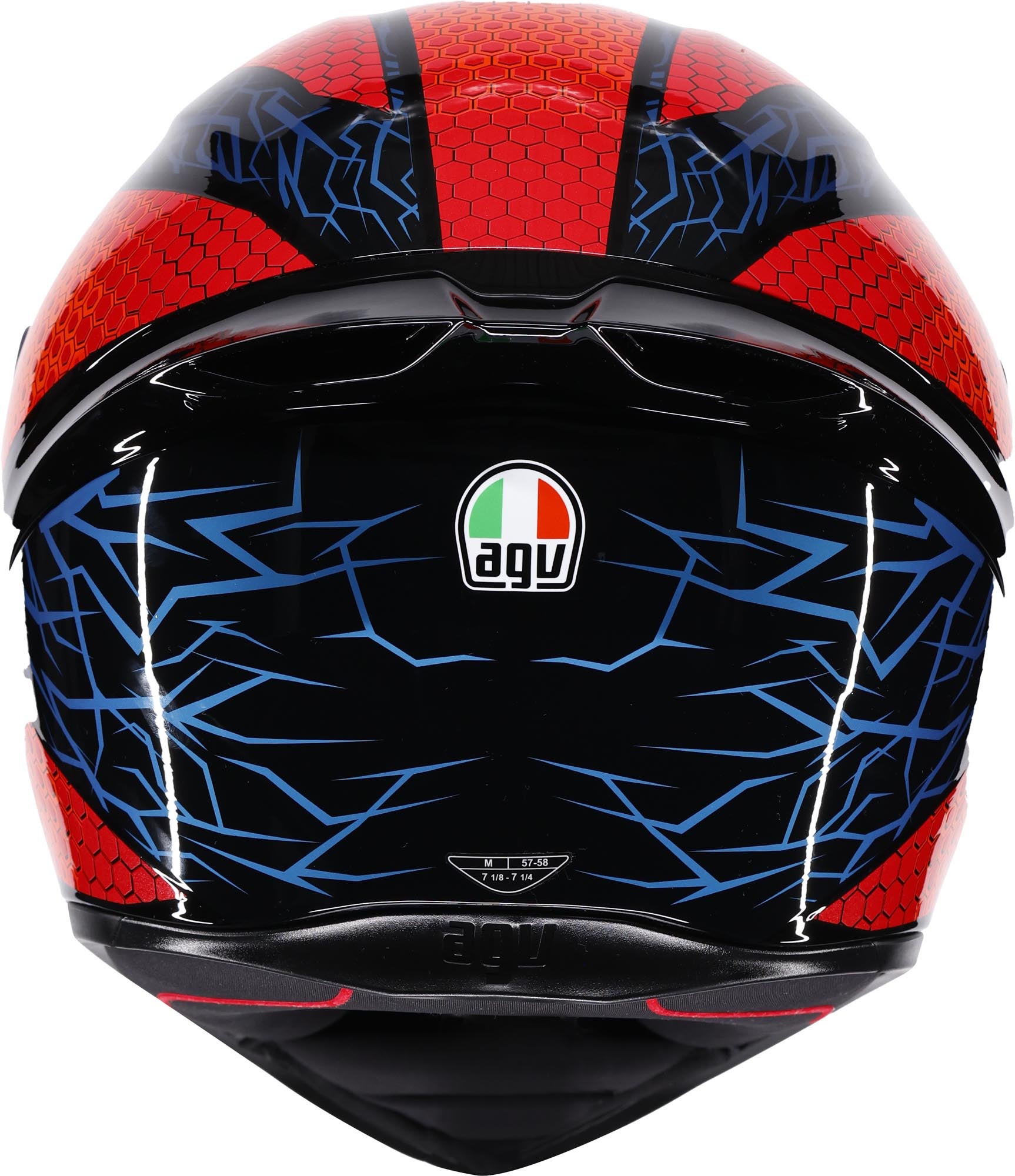 AGV K1 S Speedarmor Helm zwart/blauw/oranje XL (61/62) Figuur 5