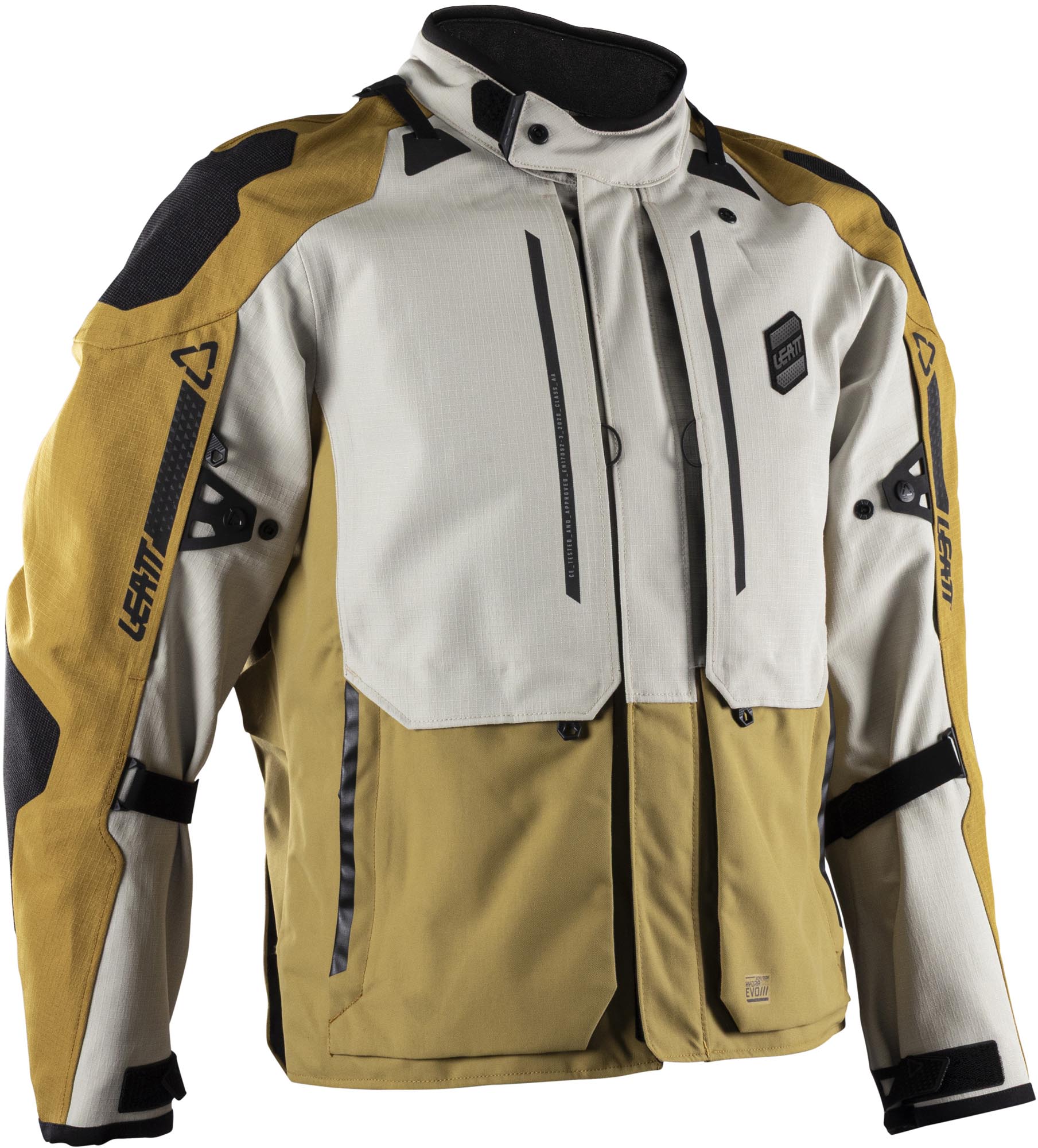 Leatt ADV DriTour 5.5 Short Veste textile imperméable brun sable L Figure 1