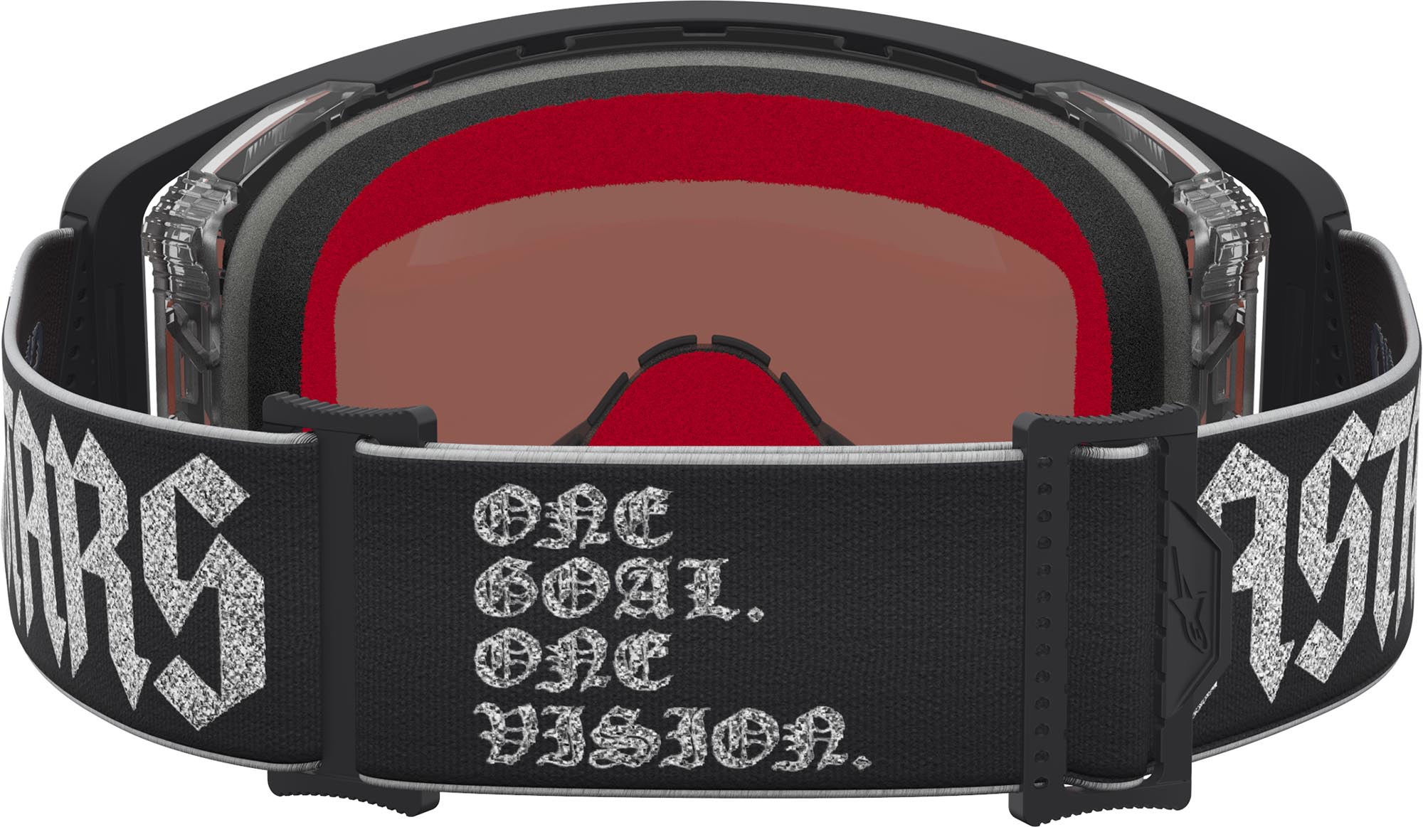 Alpinestars Supertech Atrox Mirror Motocross Brille schwarz/silber Abbildung 2