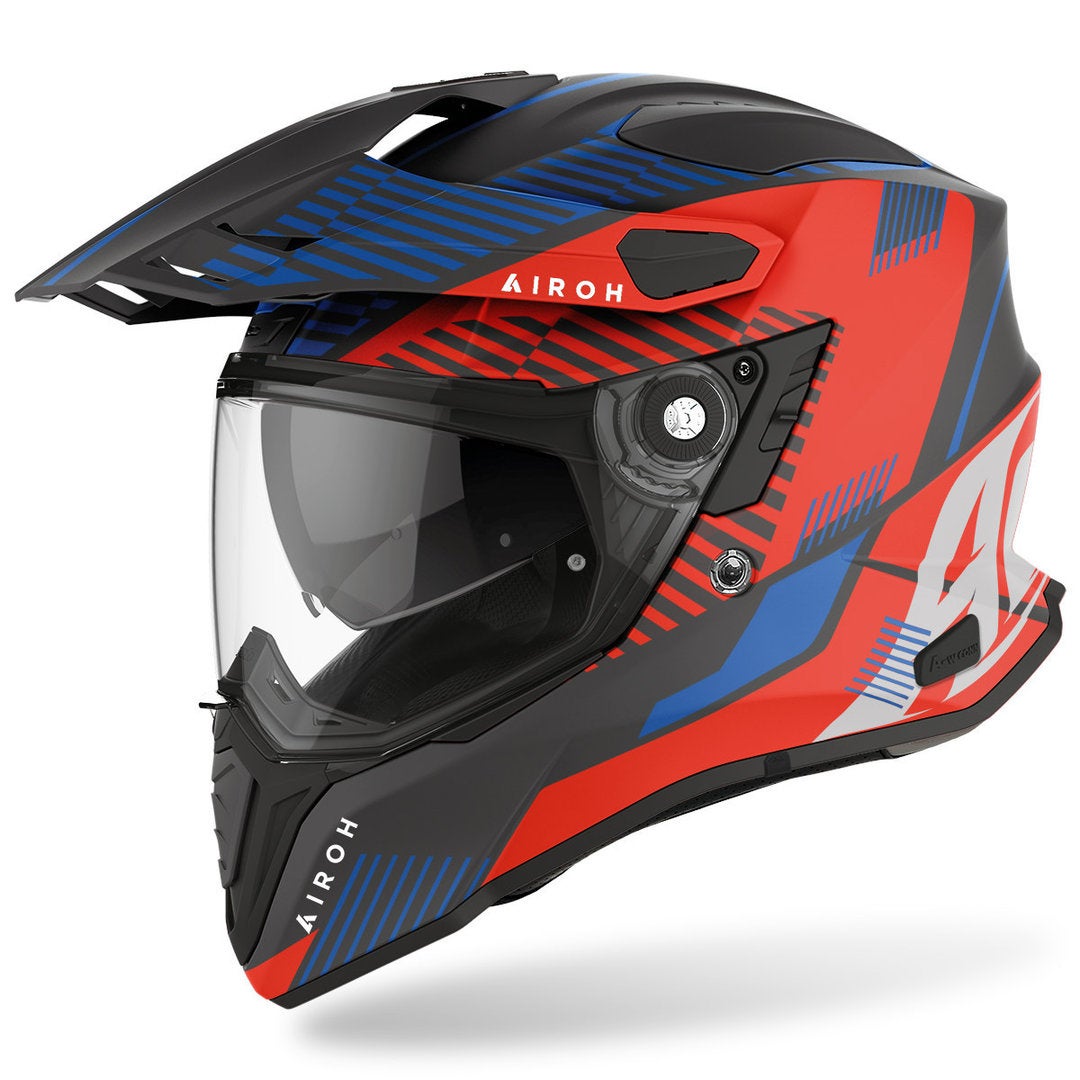 Airoh Commander Boost Motocross Helm blau matt/rot XL (61/62) Abbildung 1