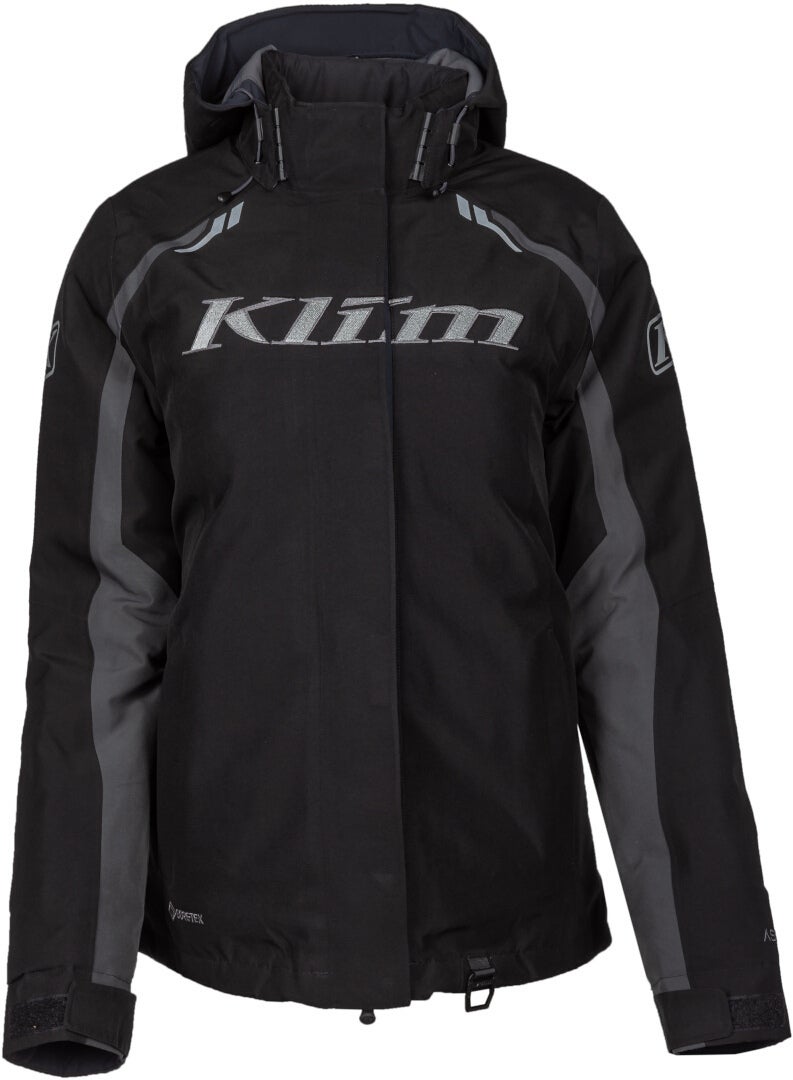 Klim Flare Dame snescooterjakke sort/grå L Figur 5