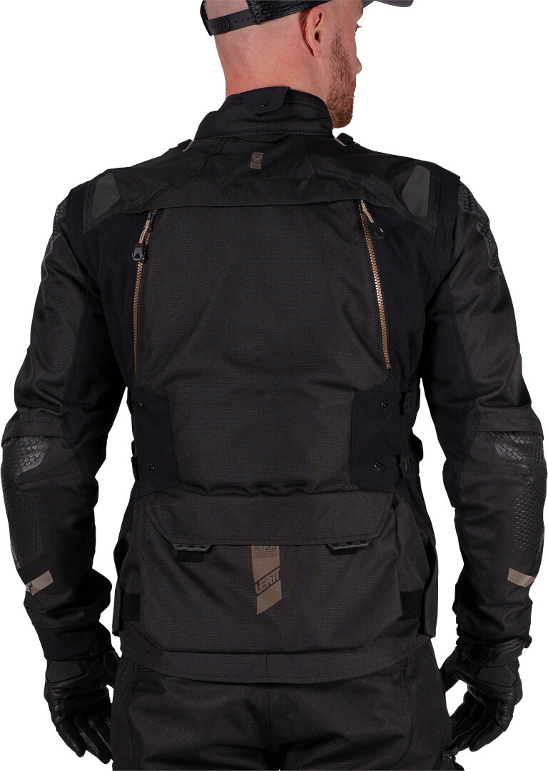 Leatt ADV Multitour 5.5 waterproof Motorcycle Textile Jacket black 3XL Figure 4
