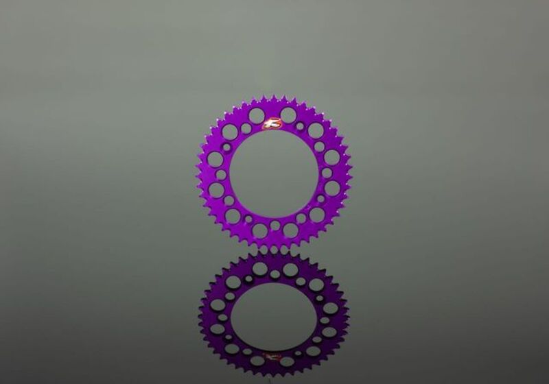 RENTHAL Ultralätt självrengörande bakdrev i aluminium 441U - 428 Figur 1