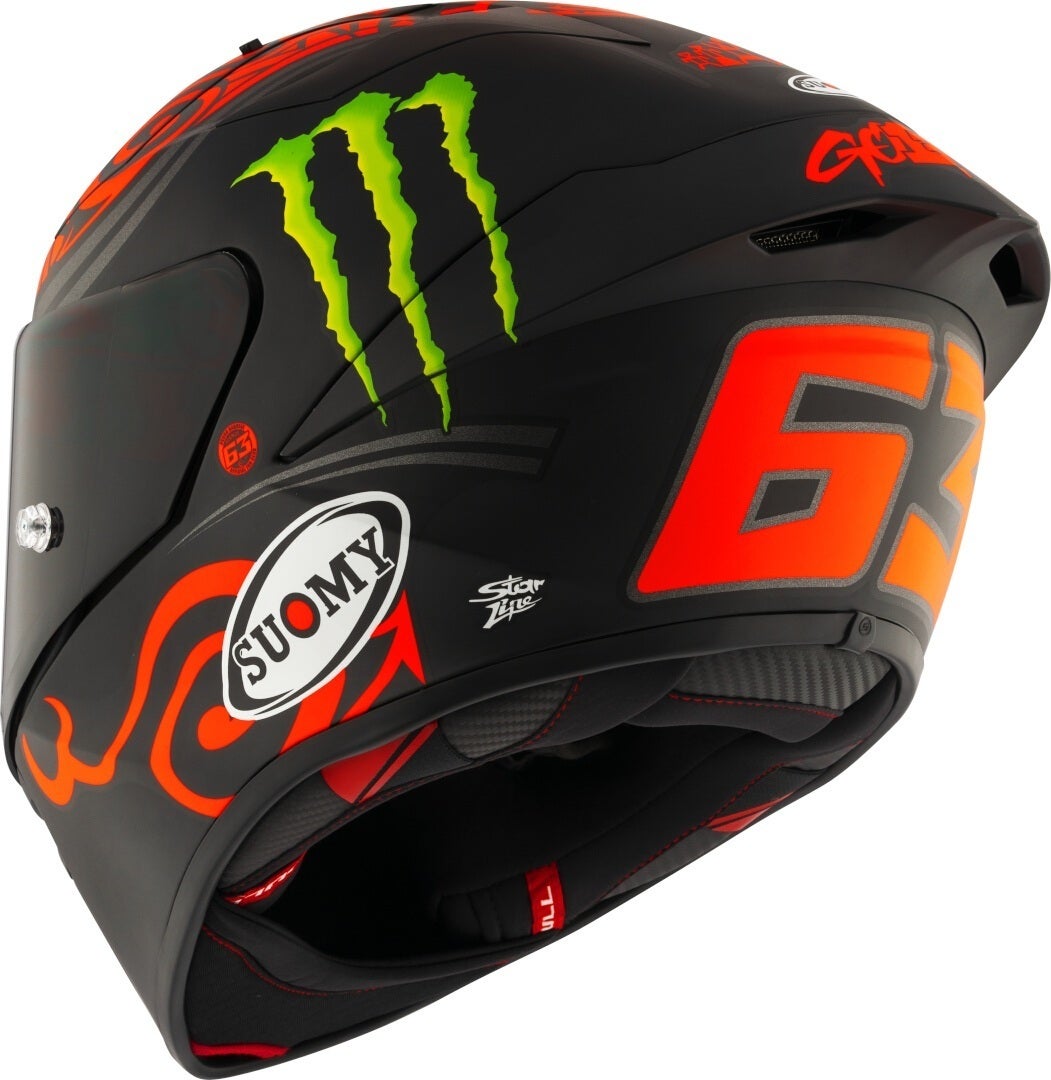 Suomy S1-XR GP Bagnaia Monster Replica 2024 Casco S (55/56) Figura 6