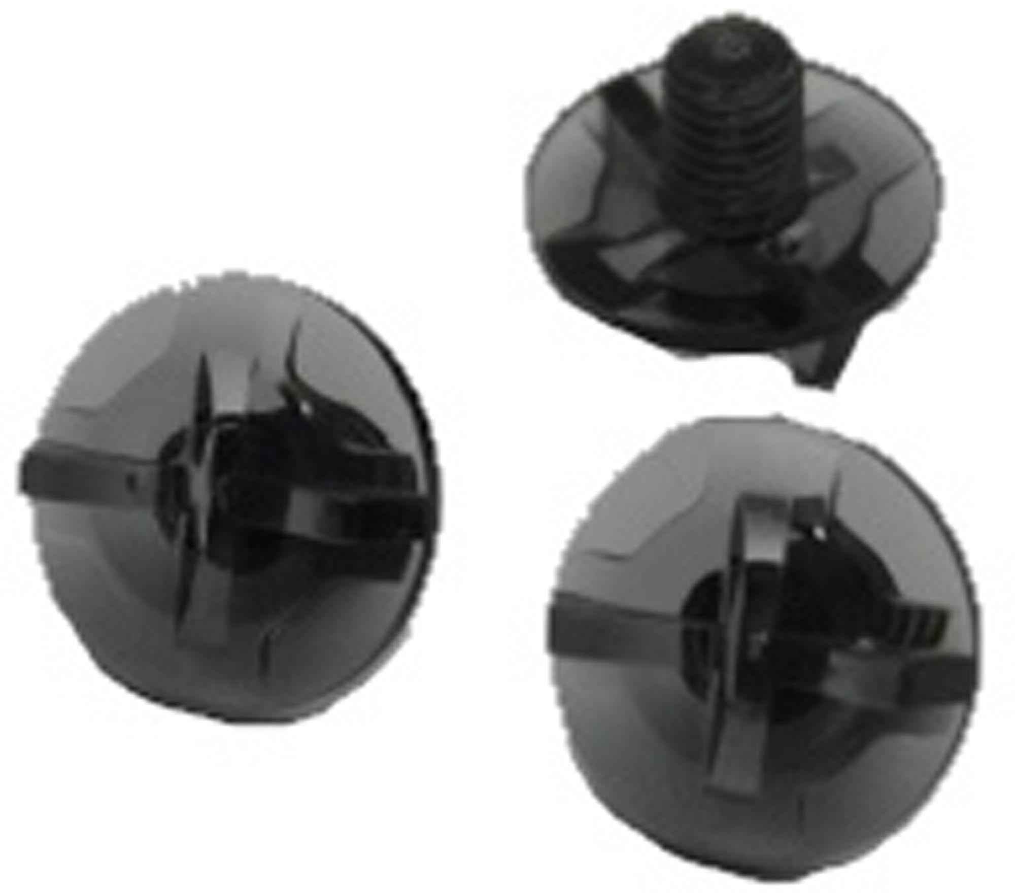Shoei VFW06/VFWR/VFW Șuruburi Helmet Peak fum Figura 1