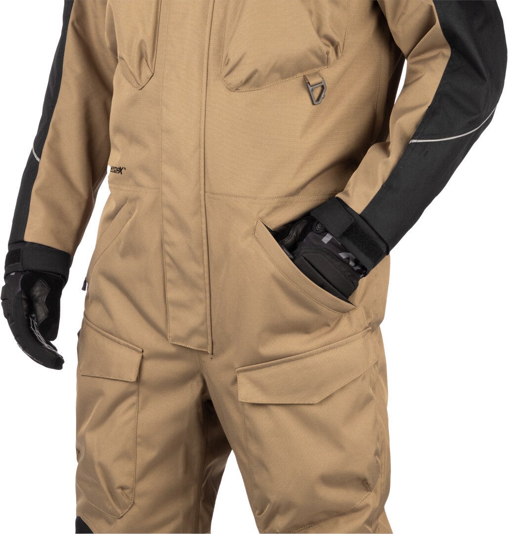 FXR Excursion 2025 Tuta da motoslitta da 1 pezzo nero/marrone S Figura 2