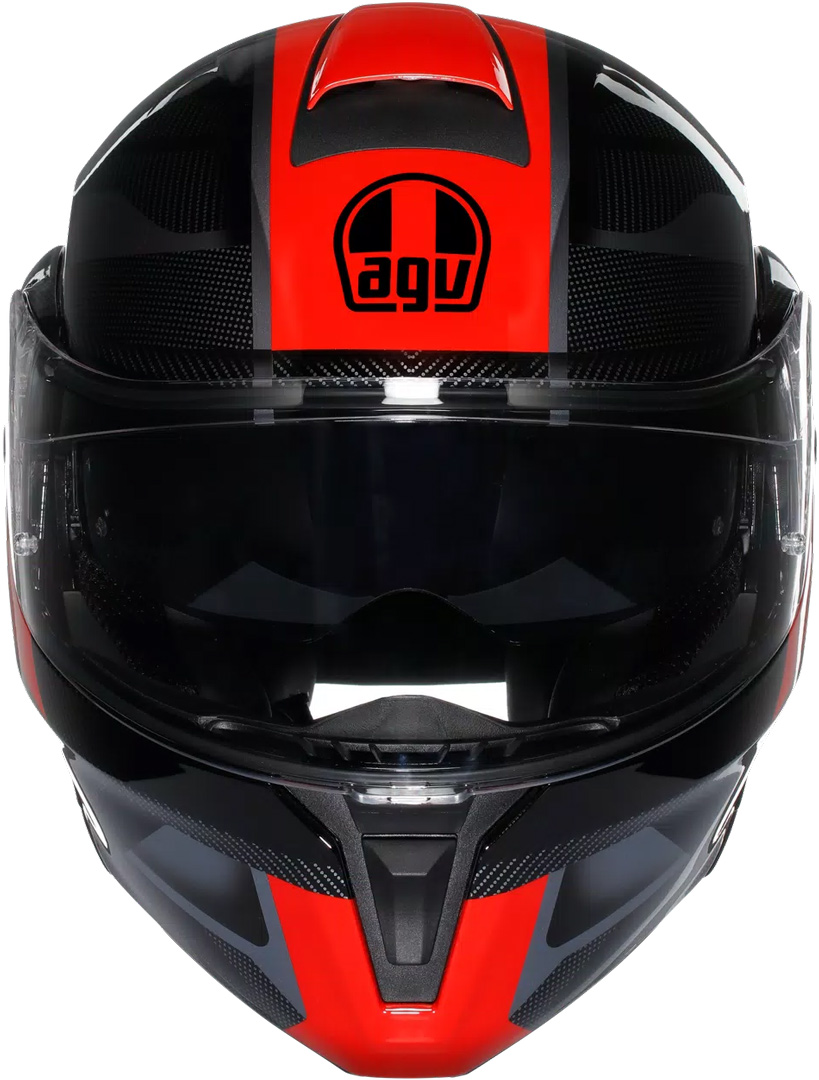 AGV Streetmodular Ledro 2.0 Hjelm sort/rød S (55/56) Figur 2