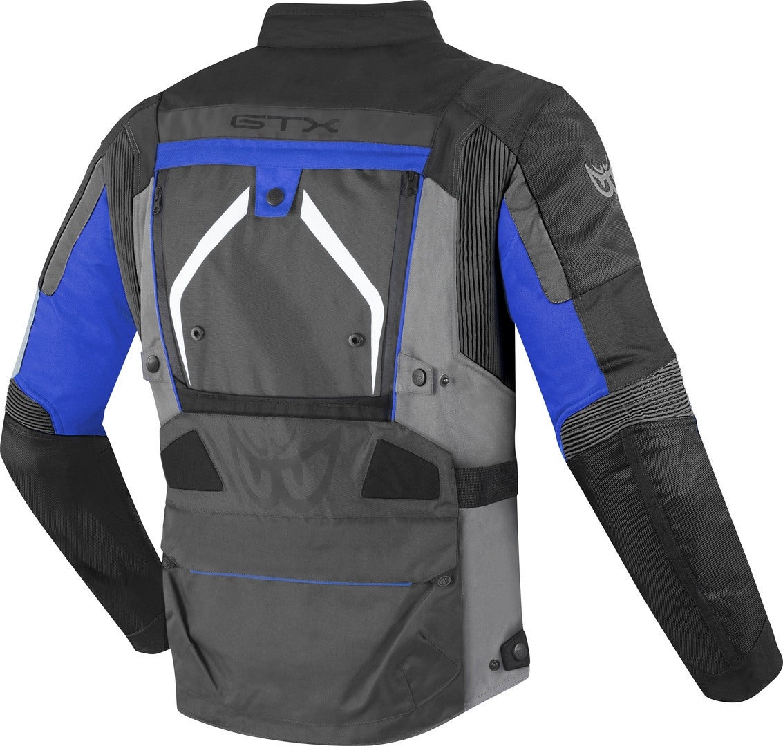 Berik Safari Waterproof 3in1 Motorcycle Textile Jacket black/blue 60 Figure 2