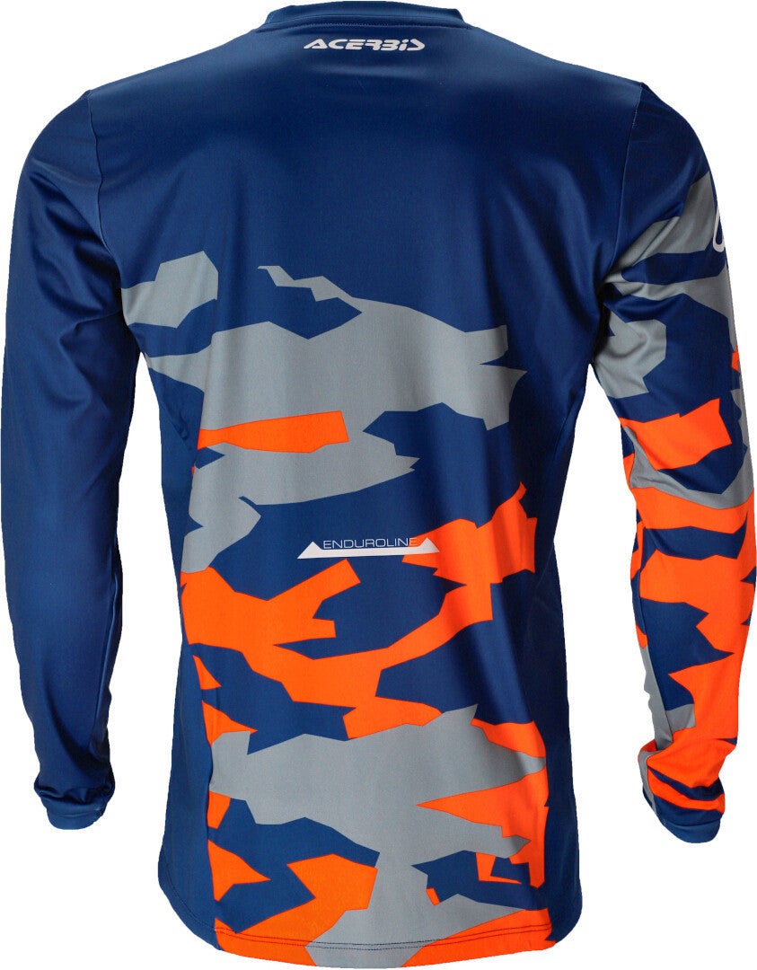 Acerbis X-Duro Winter Motocross trøje blå/orange XL Figur 3