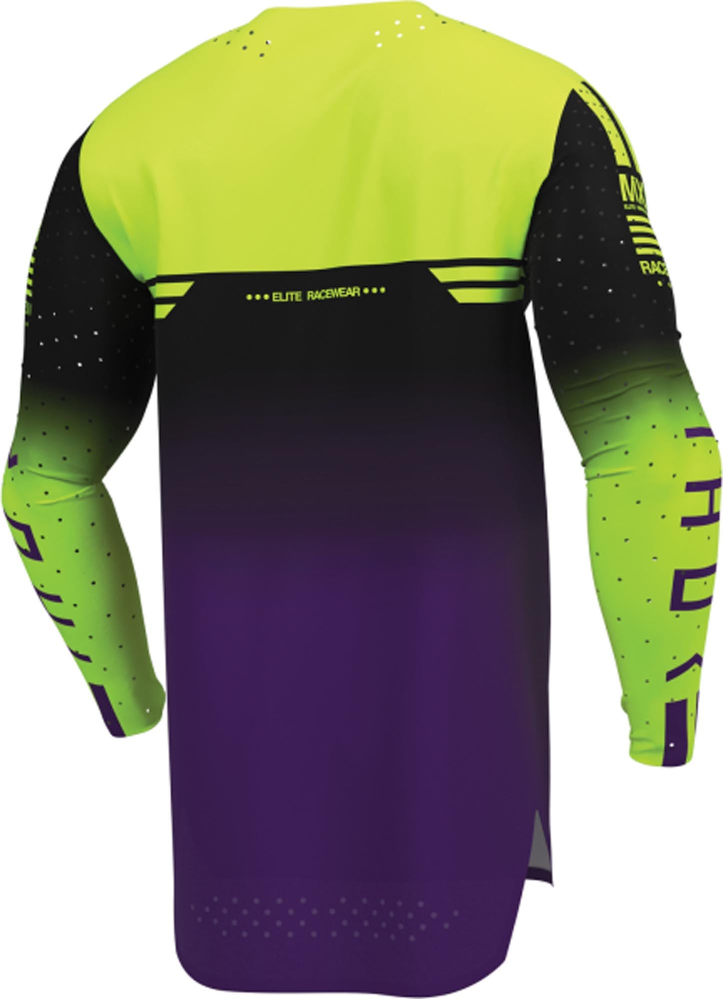 Thor Sportmode Geo Φανέλα μοτοκρός μωβ/κίτρινο L Γράφημα 2