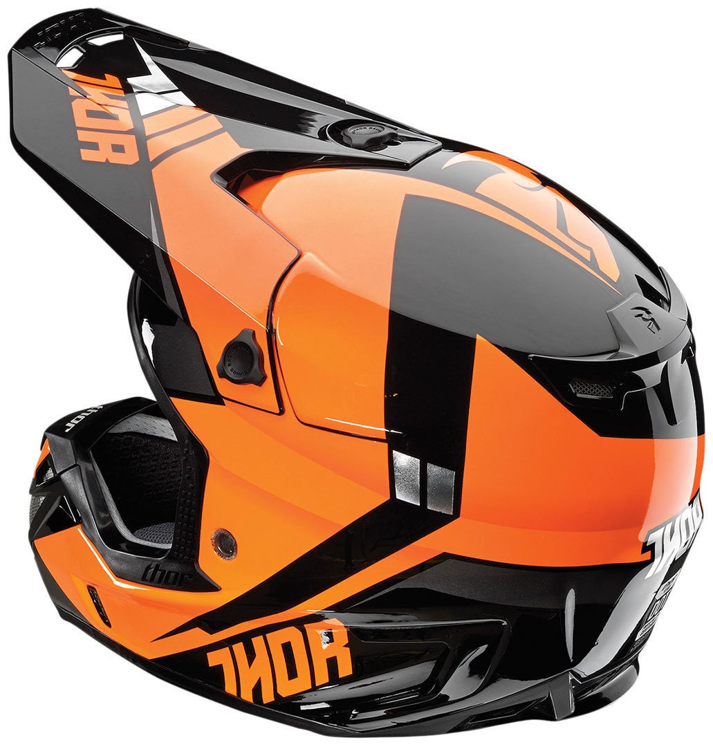 Thor Verge Rebound Motocross hjelm sort/orange M (57/58) Figur 2
