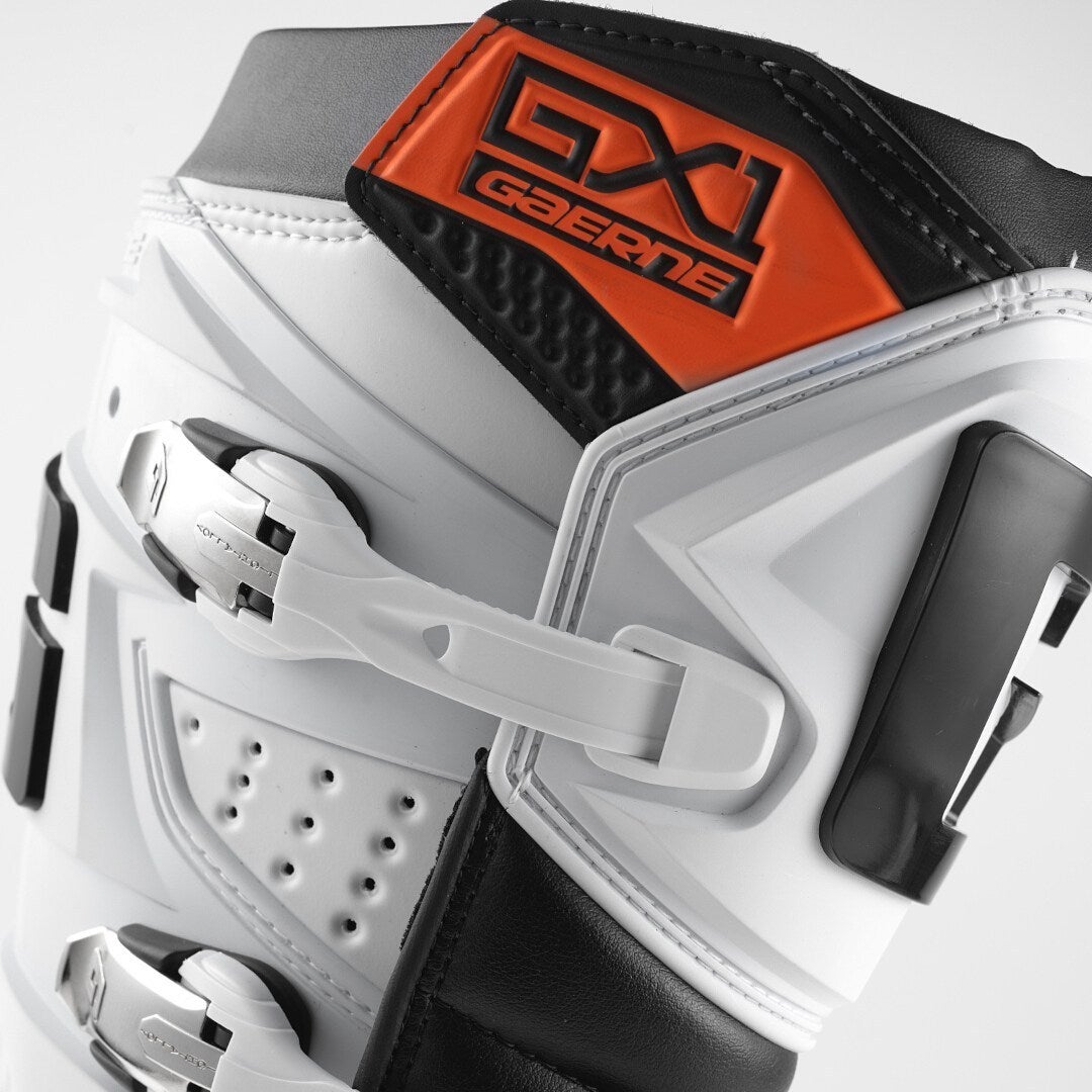 Gaerne GX-1 Goodyear Botas de motocross Laranja/Branco 43 Figura 5