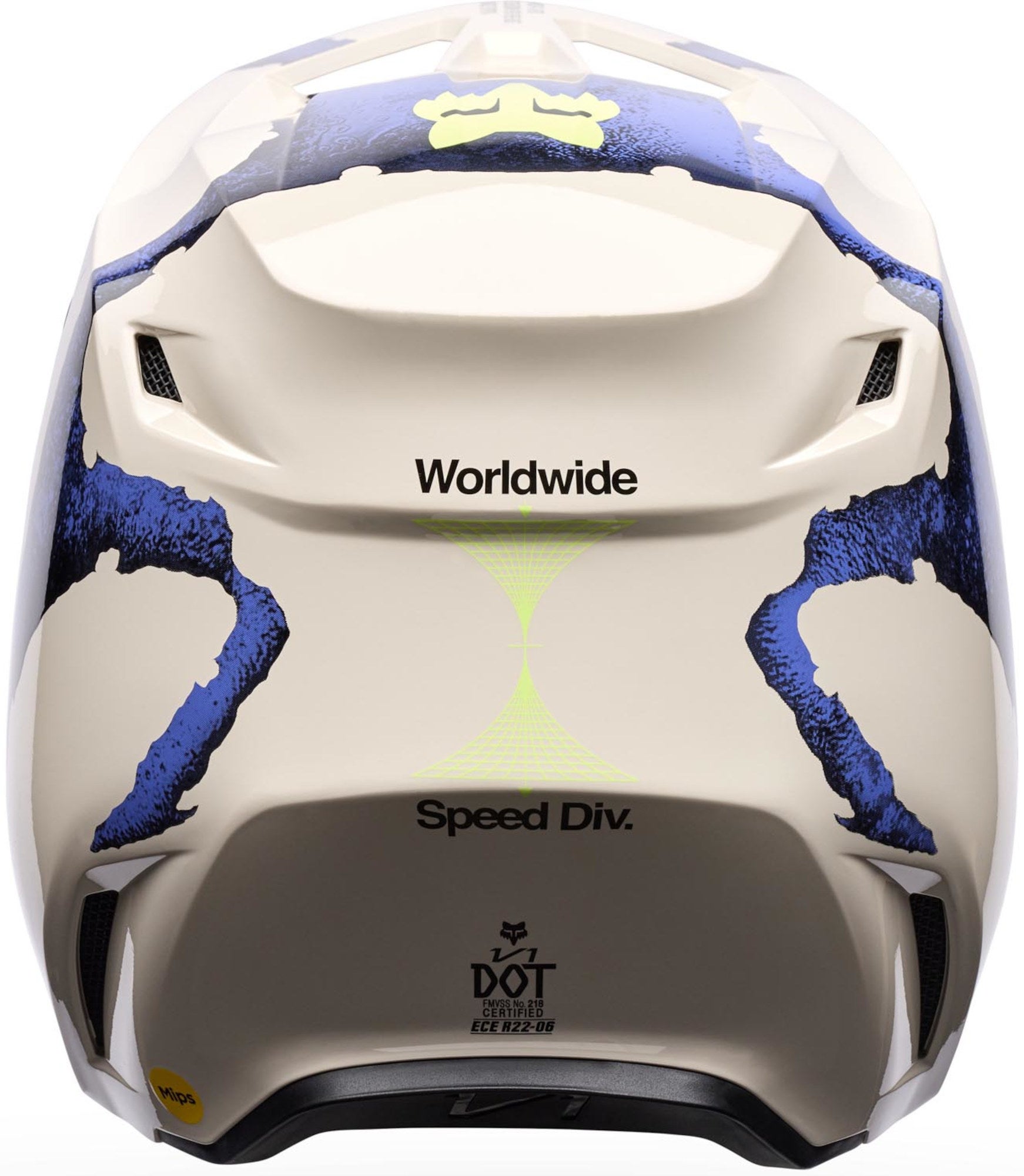 FOX V1 Awareness Limited Edition Motocross Helm XS Abbildung 4