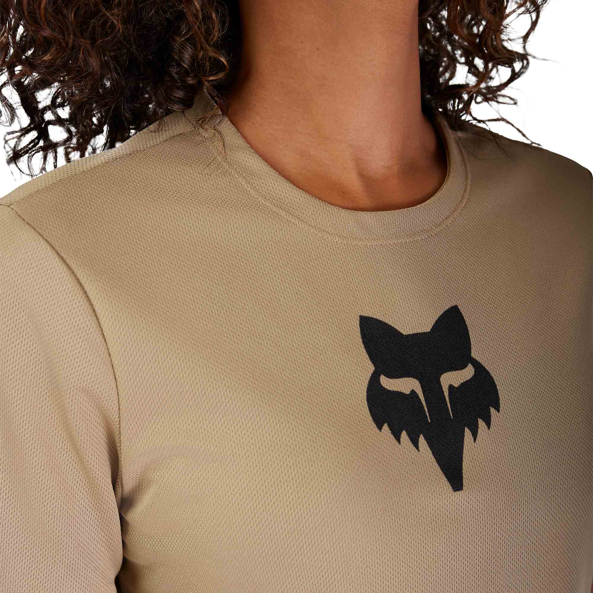 FOX Ranger Fox Head Dames Fiets Jersey Zand S Figuur 5