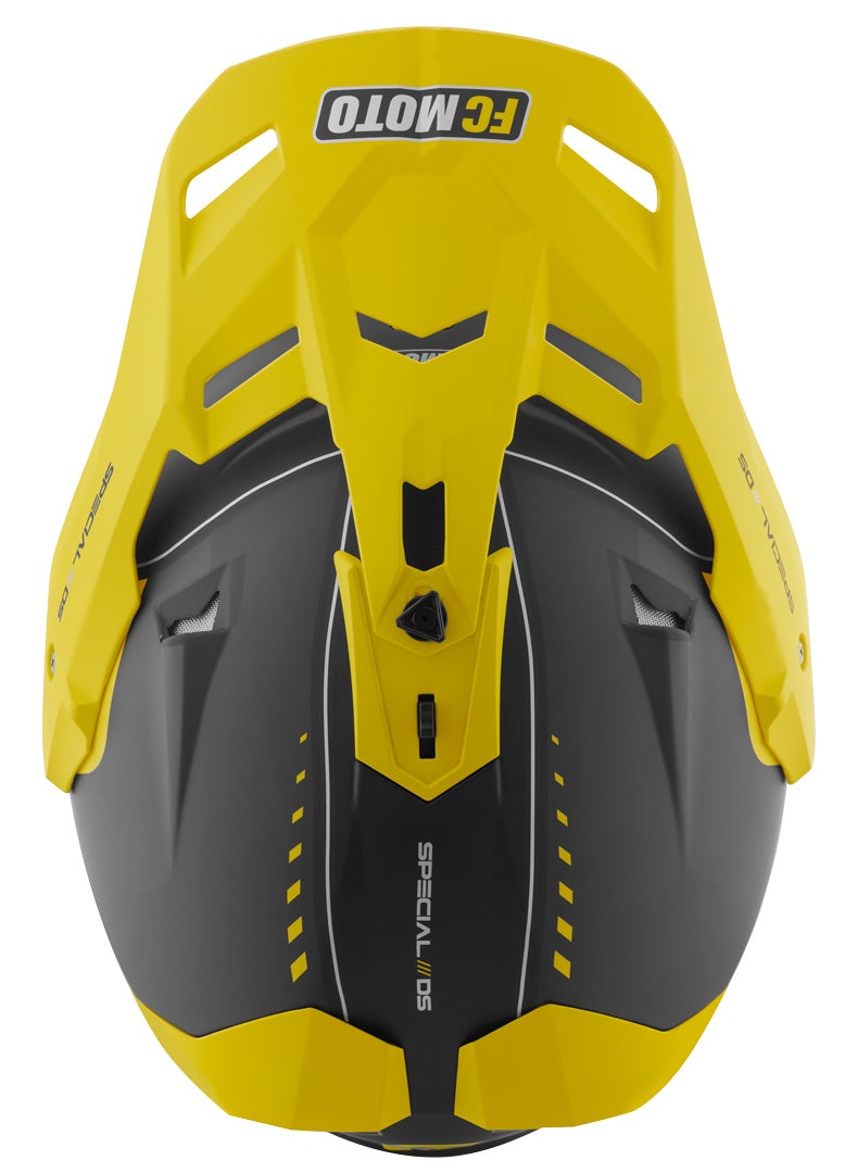 FC-Moto Merkur Pro Air Casco Enduro nero/giallo XL Figura 7