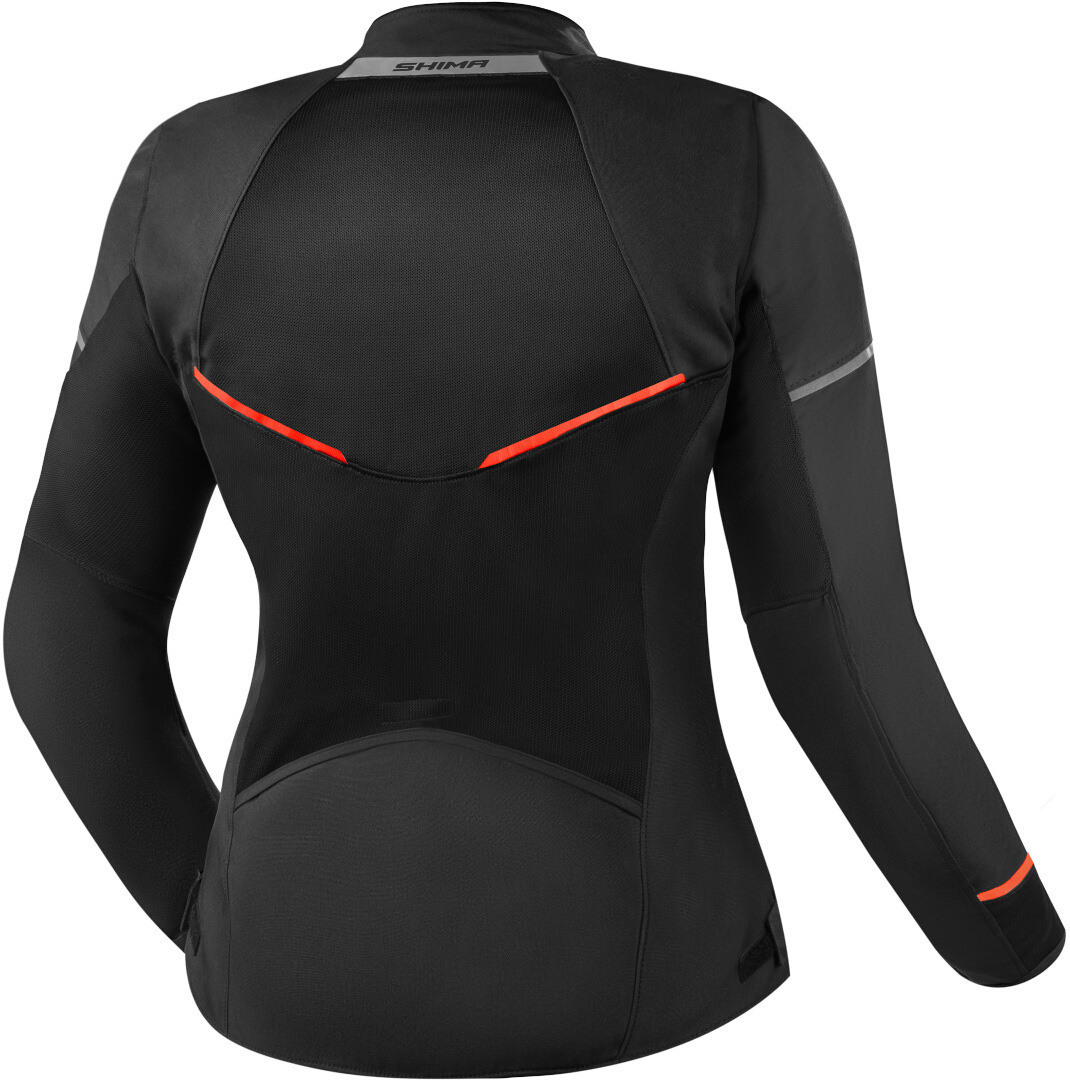 SHIMA X-Mesh 2.0 Jachetă textilă pentru motociclete pentru doamne Negru/Roșu S Figura 2