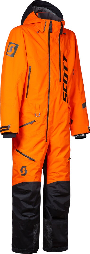 Scott DS Shell Dryo 2023 One Piece Snowmobile Suit black/orange 2XL Figure 3