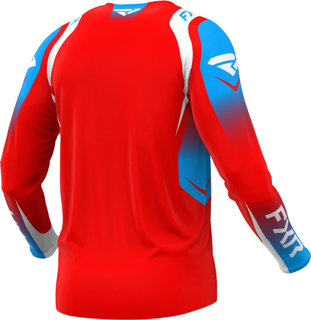 FXR Clutch Pro 2025 Motocross Jersey red/white/blue M Figure 4