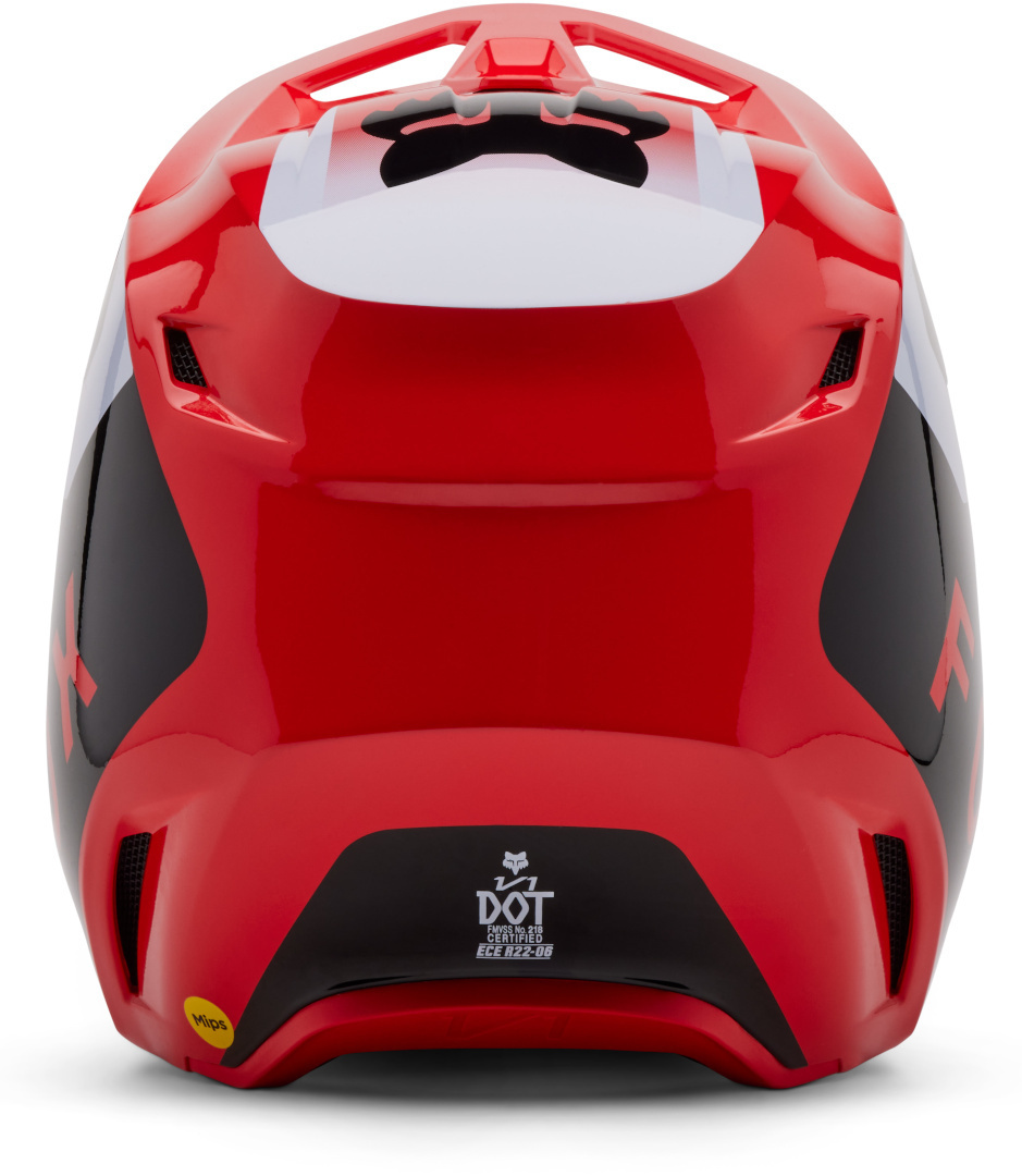 FOX V1 Lean MIPS Casco da motocross rosso XL (61/62) Figura 3