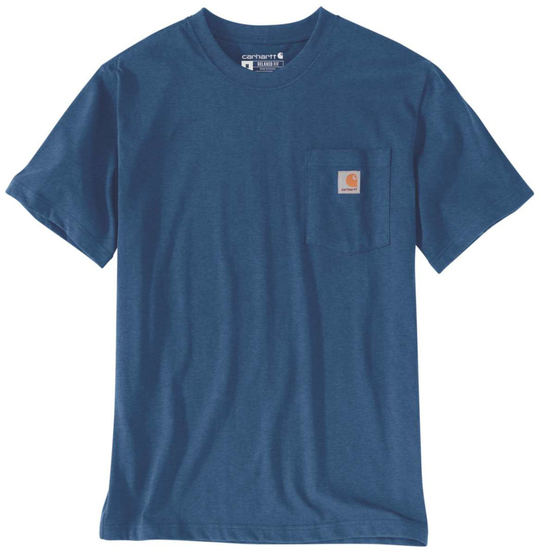 Carhartt Workwear Pocket Tricou Indigo S Figura 1
