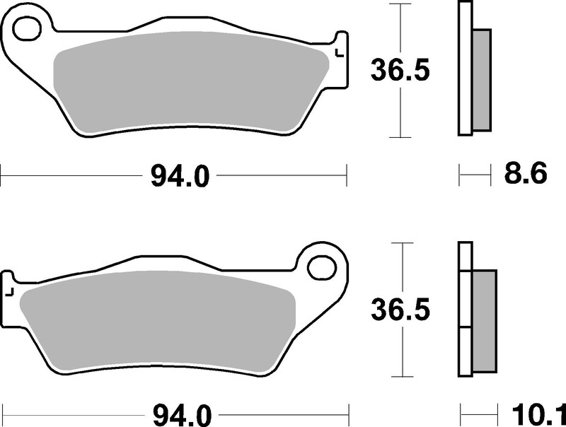 Brembo S.p.A. Plăcuțe de frână Street Carbon Ceramic - 07BB2809 Figura 2