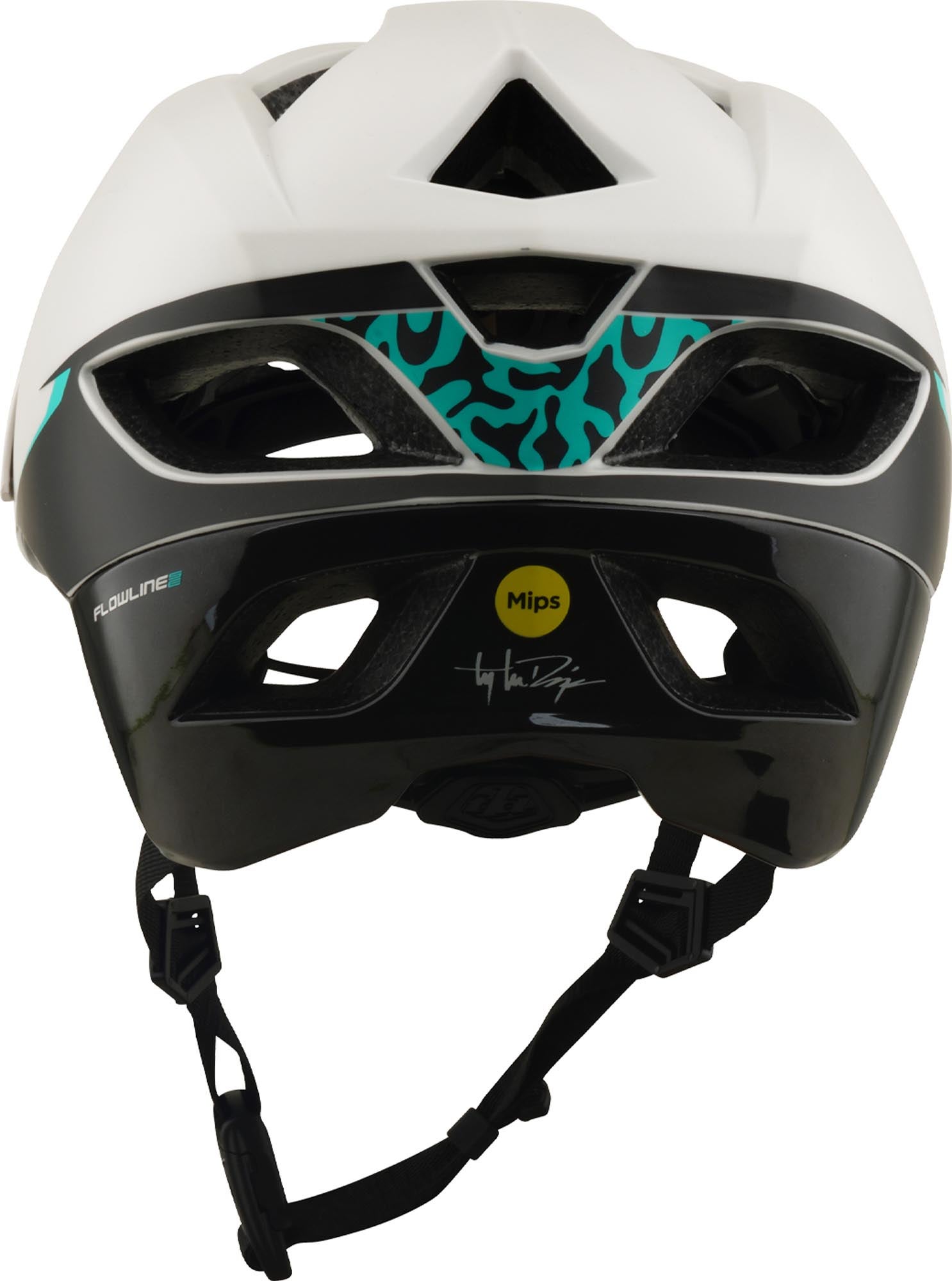 Troy Lee Designs Flowline SE MIPS Stacks Fietshelm grijs/turquoise XL-XXL (60/63) Figuur 4