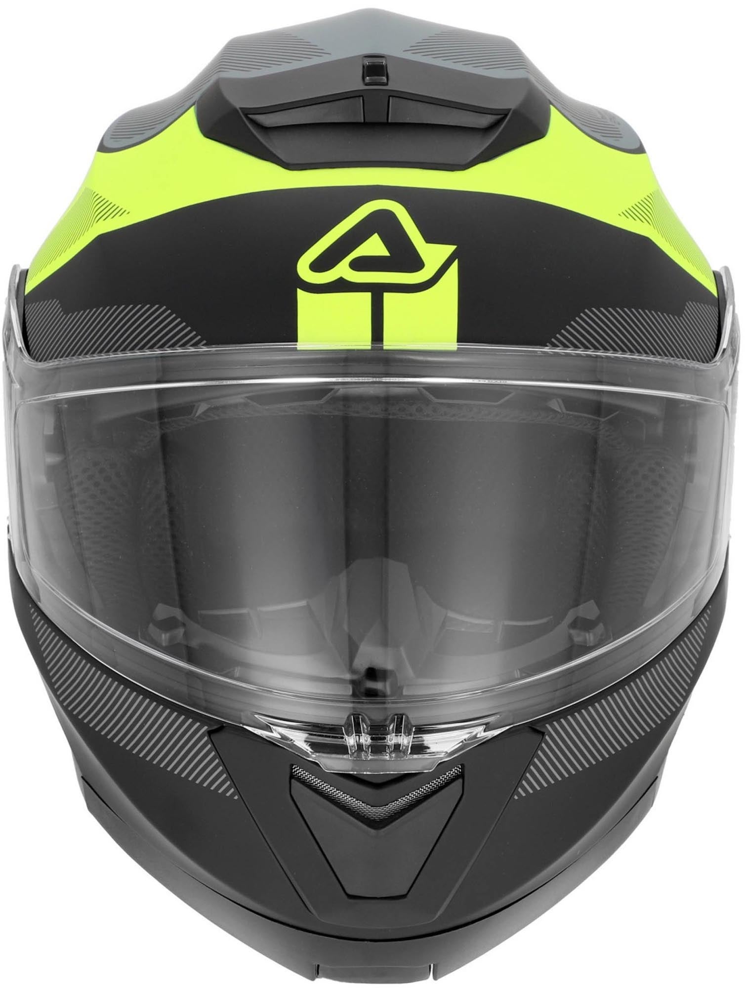 Acerbis Serel Logo Hjelm sort mat/grå/neon-gul XL (61) Figur 5