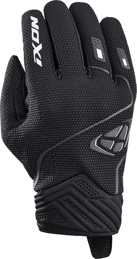 Ixon Hurricane 2 Motorrad Handschuhe schwarz/weiß L Abbildung 1