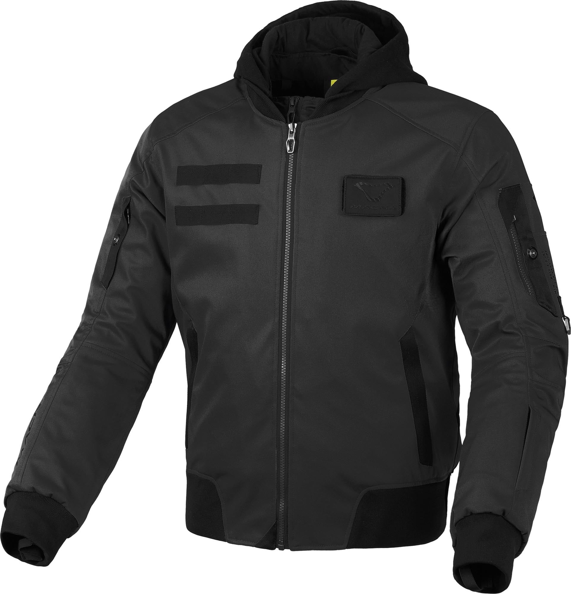 Macna Bastic 2.0 Motorcykeltextiljacka svart 2XL Figur 1