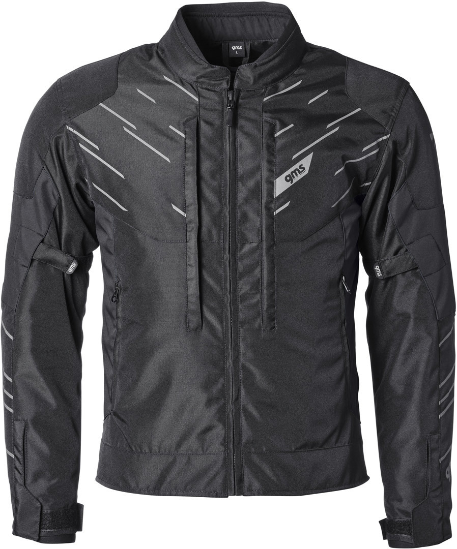 GMS Kasai waterproof Motorcycle Textile Jacket black M Figure 1