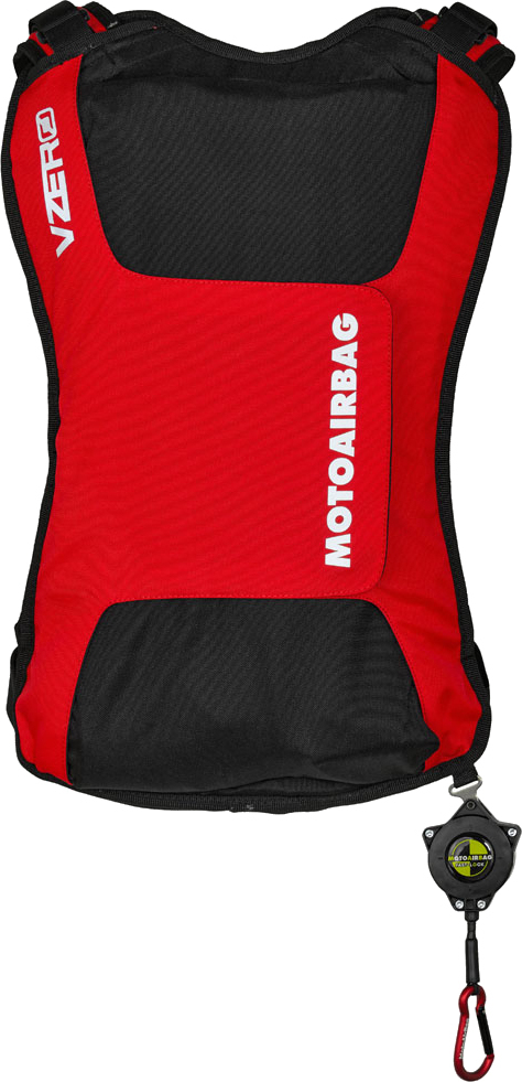 Motoairbag MAB VZero Vestă cu airbag roșu Figura 1