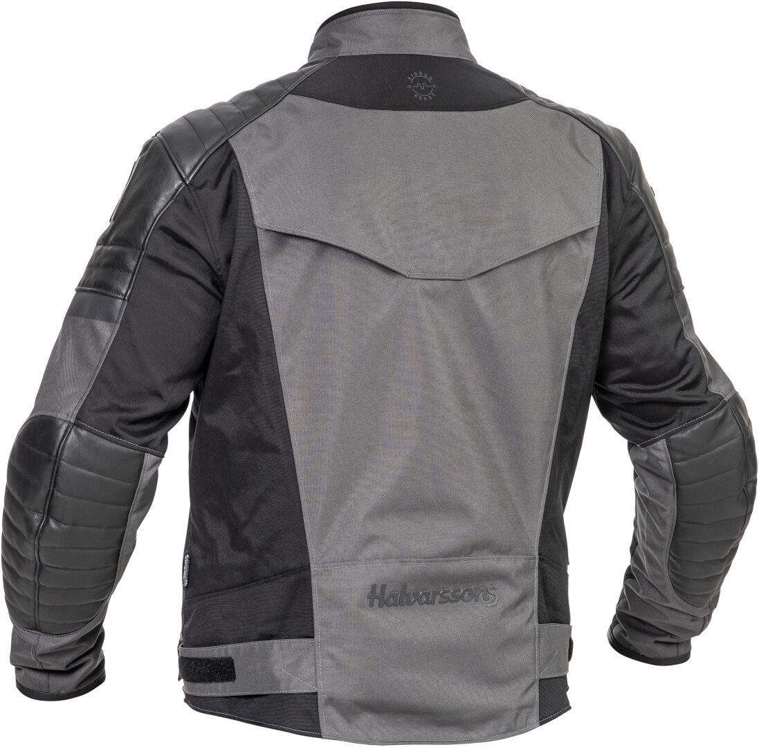 Halvarssons Solberg waterproof Motorcycle Textile Jacket black/dark grey 48 Figure 2