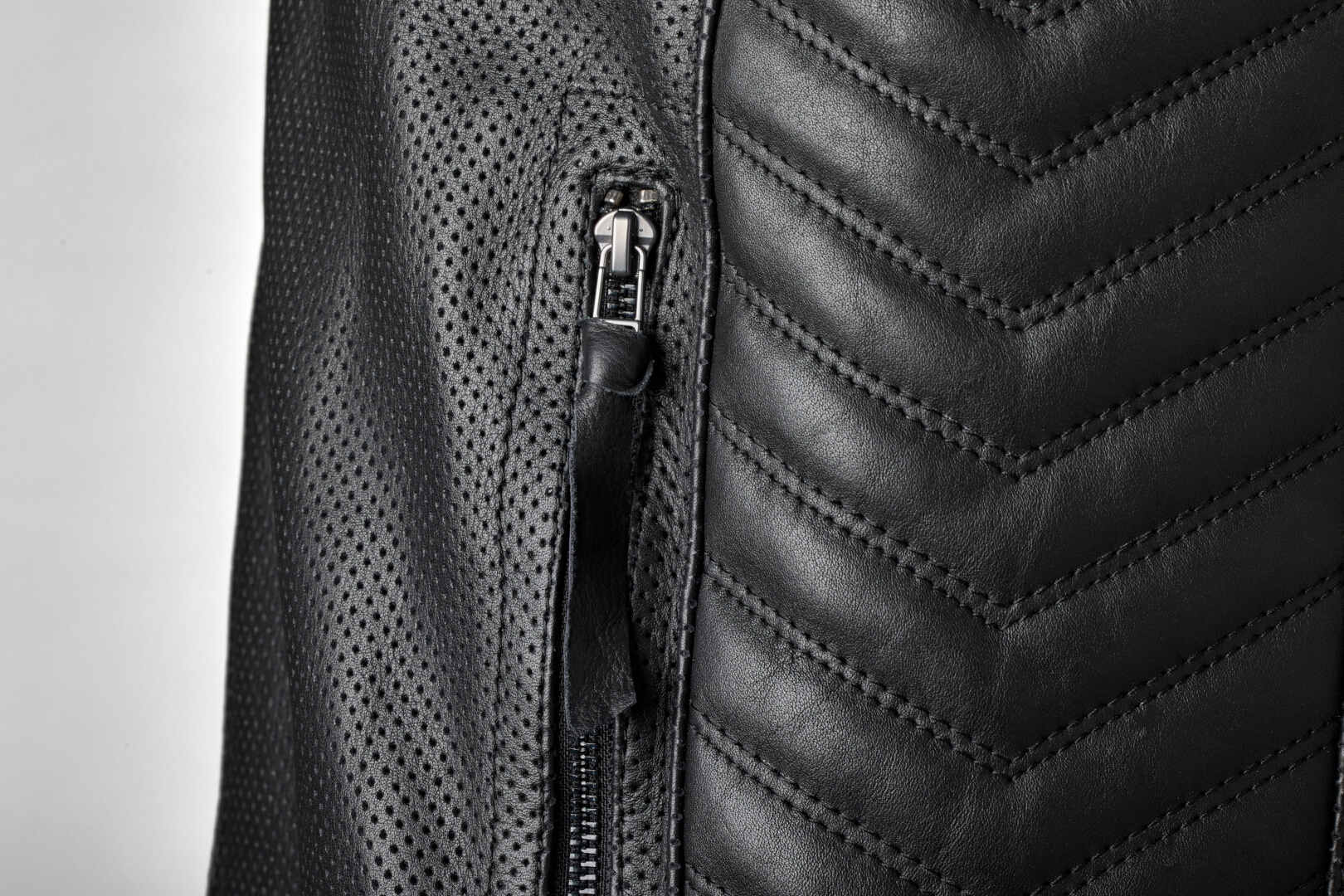 RST Roadster Air Jachetă perforată din piele de motocicletă negru S Figura 3
