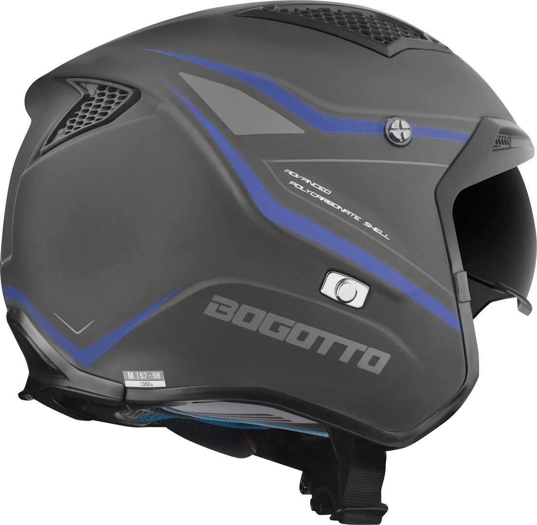 Bogotto Radic WN-ST 22.06 Casco blu/nero L Figura 12