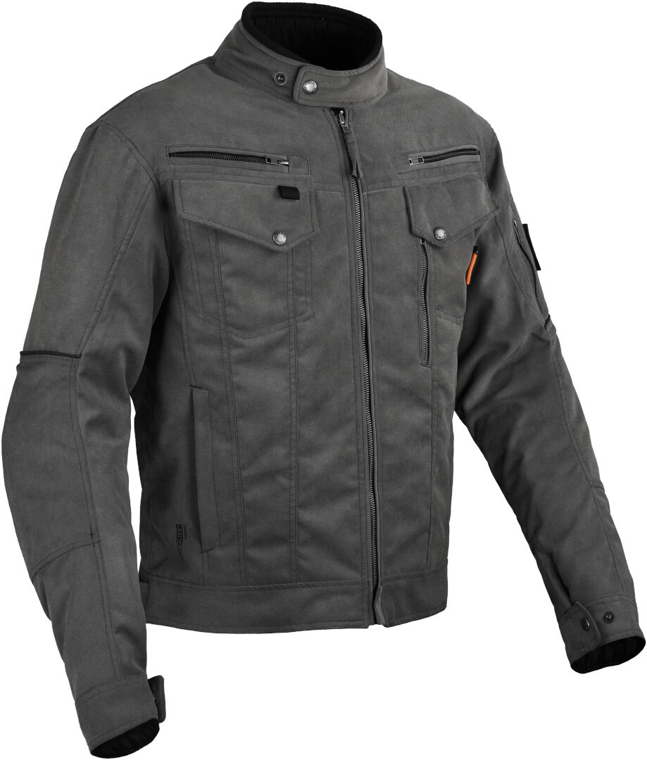 DIFI Trooper Aerotex waterproof Motorcycle Textile Jacket anthracite 3XL Figure 1