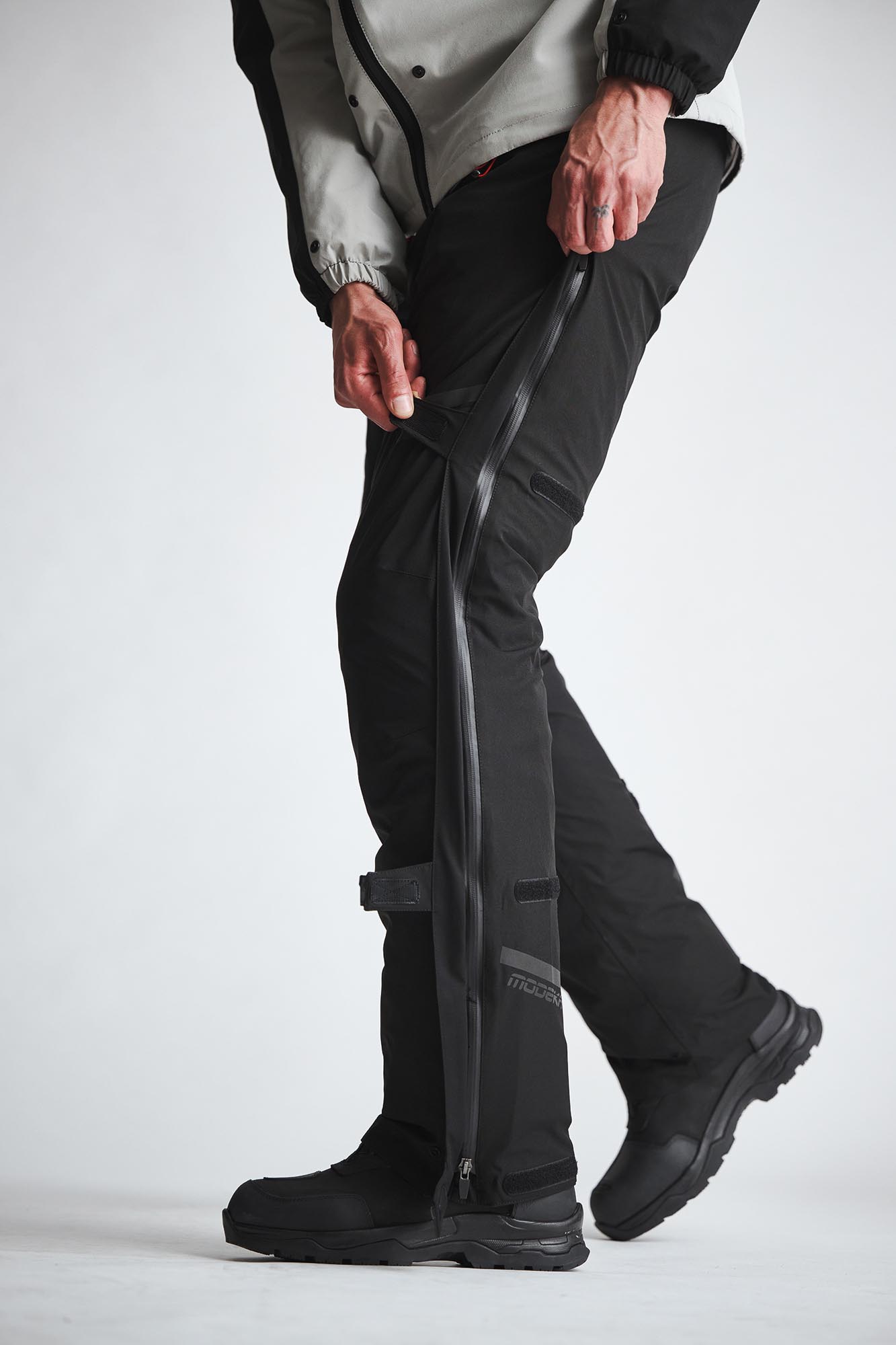 Modeka Atlaz Motorrad Textilhose schwarz Lang L Abbildung 3