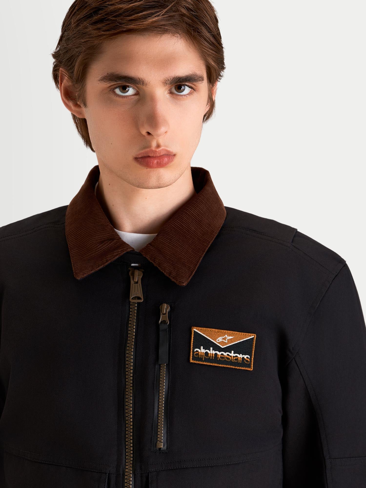 Alpinestars Mustang vandtæt motorcykel-tekstiljakke brun/antracit XL Figur 9