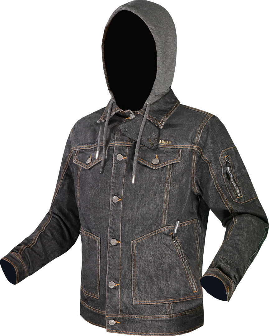 LS2 Oaky Motorfiets textiel jas Zwart 4XL Figuur 3