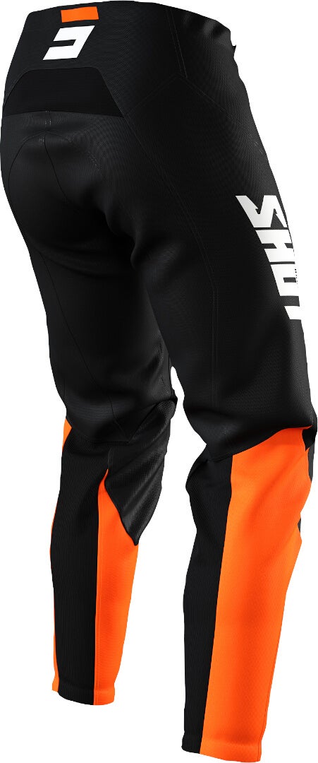 Shot Draw Burst Motocross bukser sort/orange 40 Figur 3