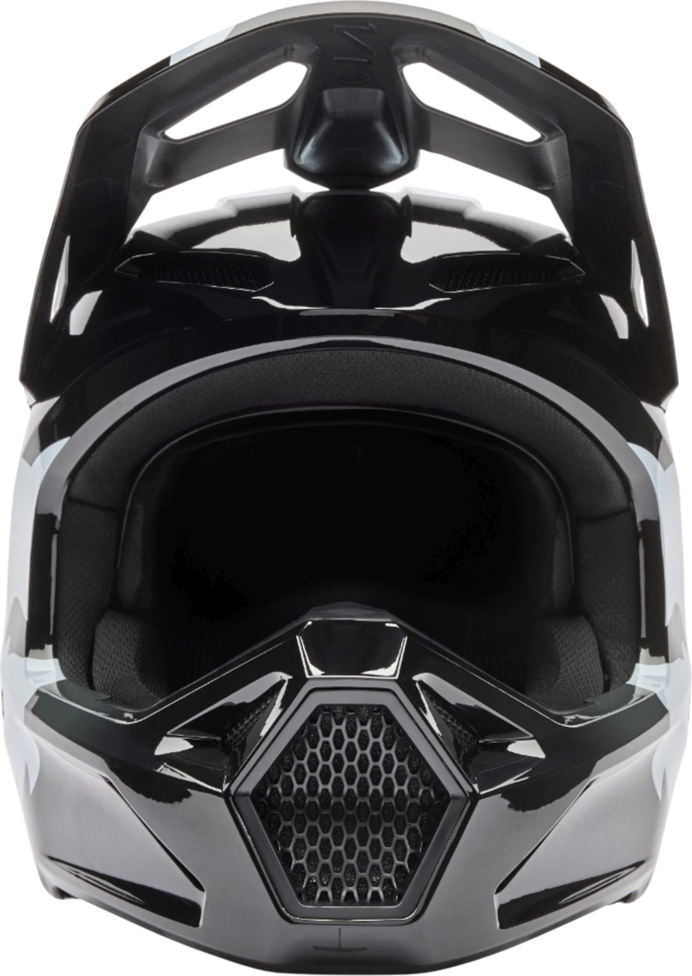 FOX V1 Shield Cască de motocross negru M (57/58) Figura 3