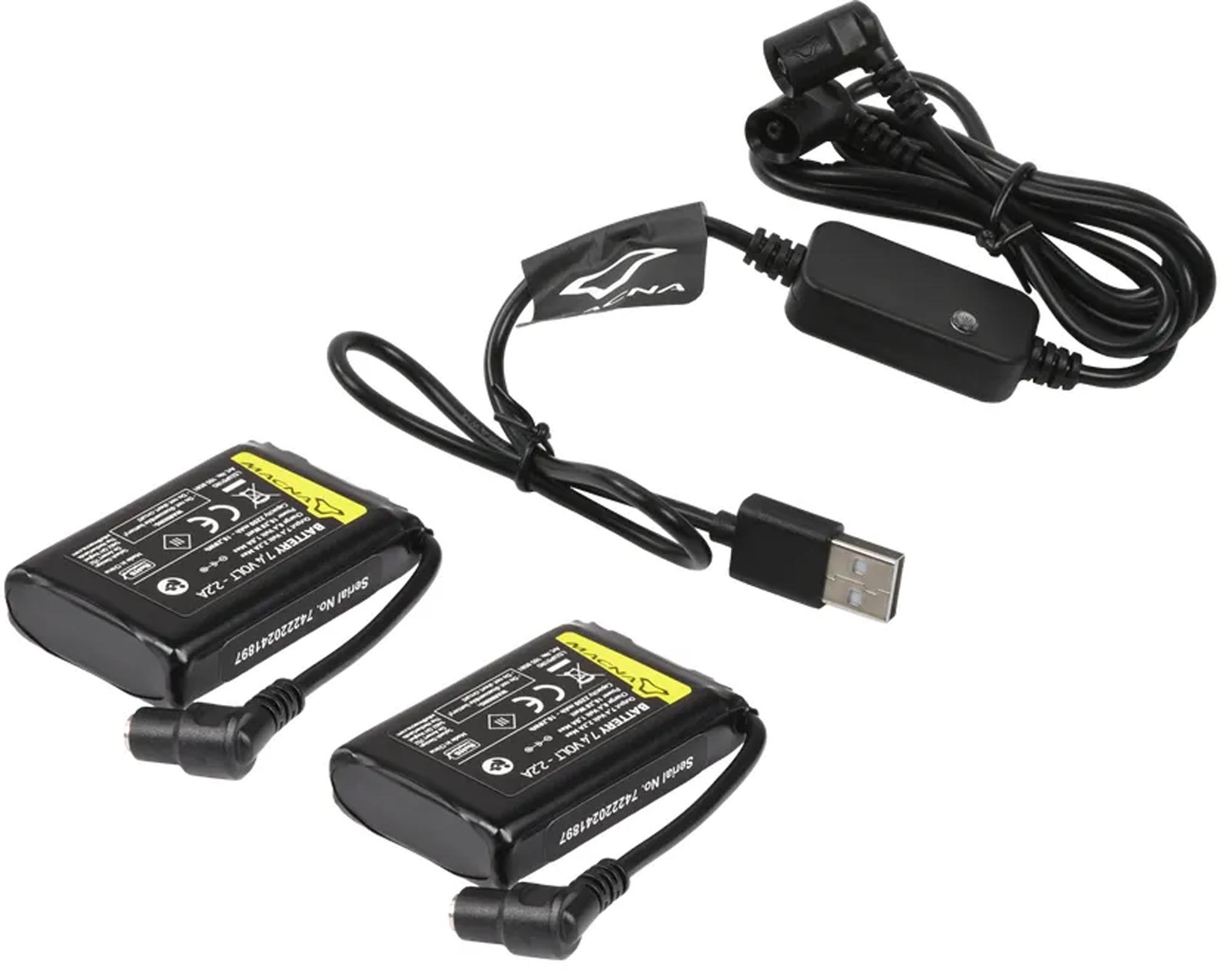 Macna 2.2A / 7.4V Batteri + laddare Figur 1