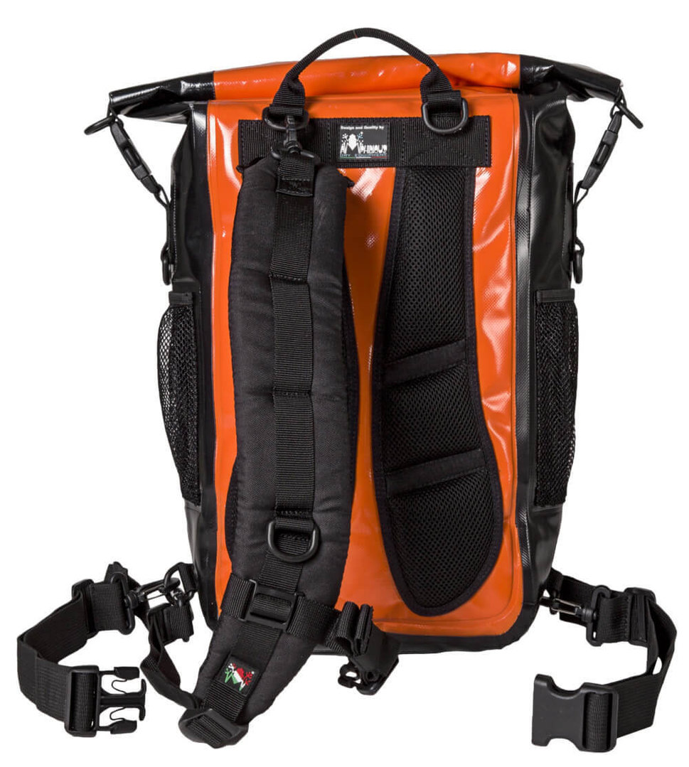 Amphibious Atom Rucsac impermeabil portocaliu Figura 3